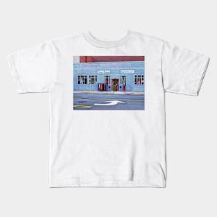 Sidewalk Shopping Kids T-Shirt